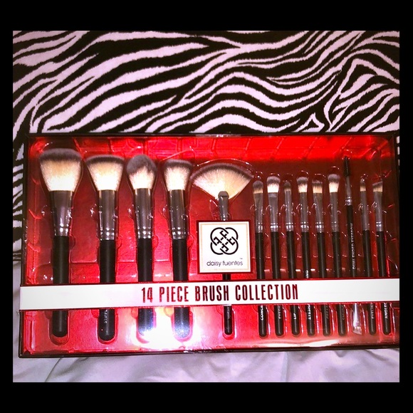 Daisy Fuentes Other - 14 pc Daisy Fuentes Makeup Brush Set / Collection